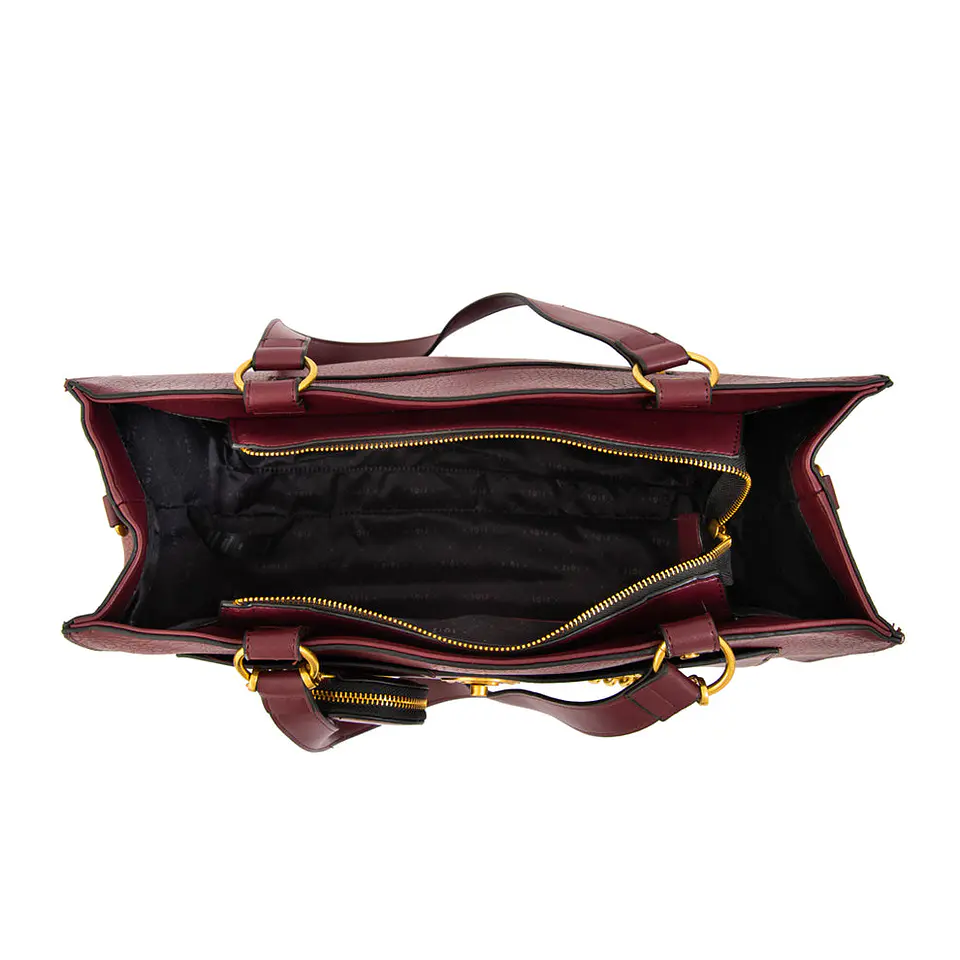 Cartera burdeo 3