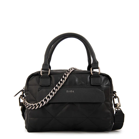 Cartera bandolera con asas brenda negro