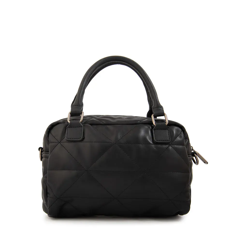 Cartera bandolera con asas brenda negro 2