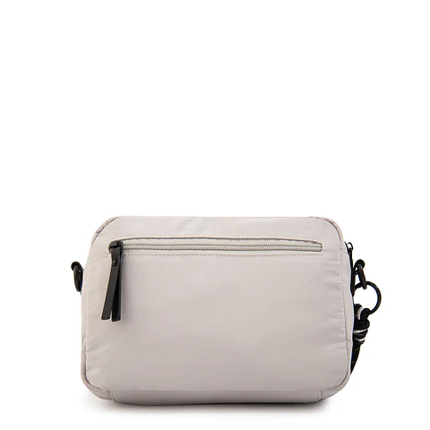 Cartera bandolera devon mediana blanco crudo