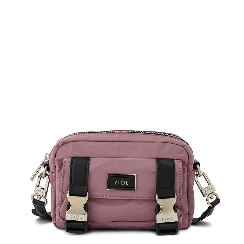 Cartera bandolera diana pequeña rosa viejo 1