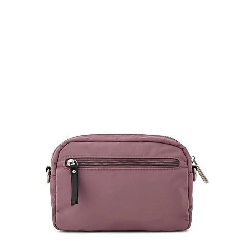 Cartera bandolera diana pequeña rosa viejo