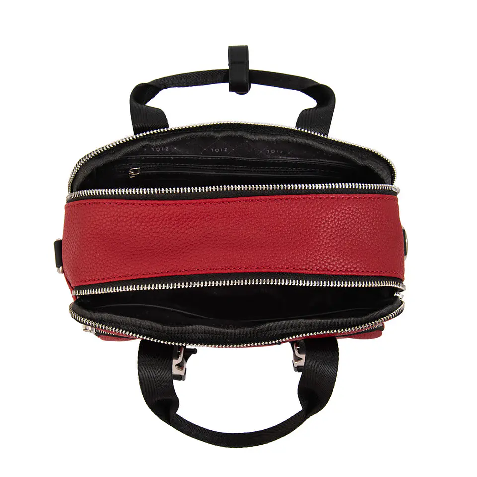 Cartera bandolera dorina mediana rojo 3