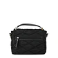 Cartera bandolera con tapa elvira pequeña negro - Miniatura 2
