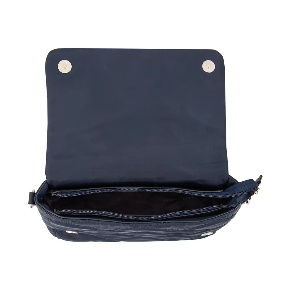 Cartera bandolera elvira azul oscuro 3