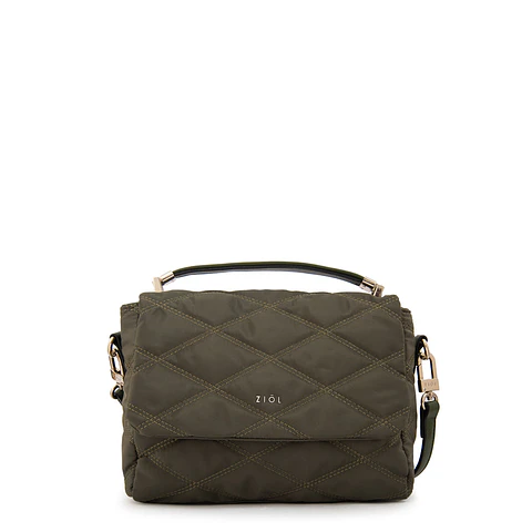Cartera bandolera elvira verde oliva