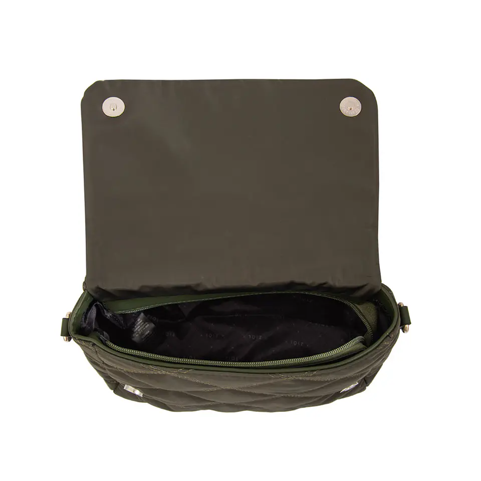 Cartera bandolera elvira verde oliva 3