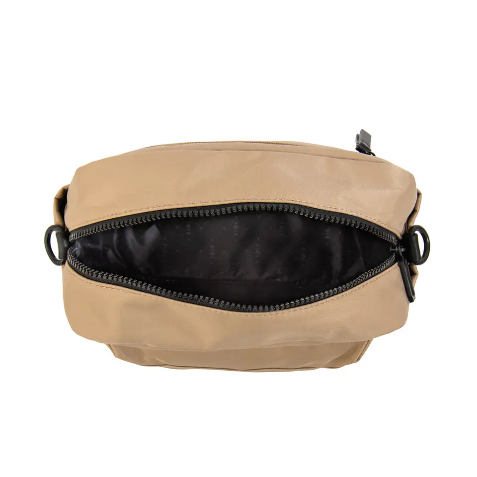 Cartera bandolera frida pequeña taupe 3