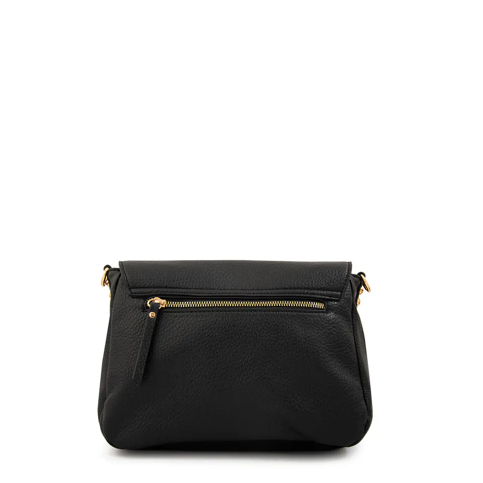 Cartera bandolera gwen mediana negro 2