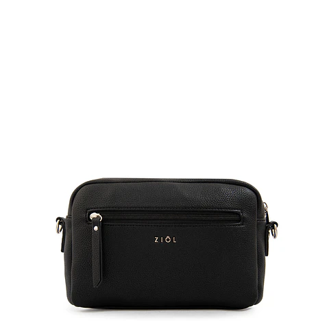 Cartera bandolera javiera mediana negro