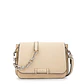 Cartera bandolera con tapa karina mediana blanco crudo - Miniatura 1