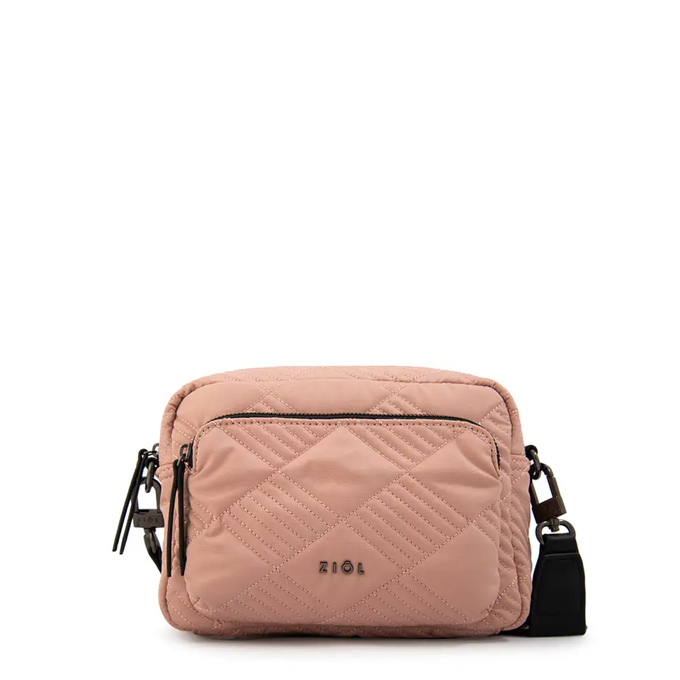 Cartera bandolera luar mediana rosa viejo 1