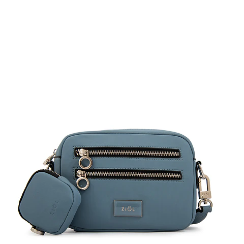 Cartera bandolera luzmaria pequeña denim
