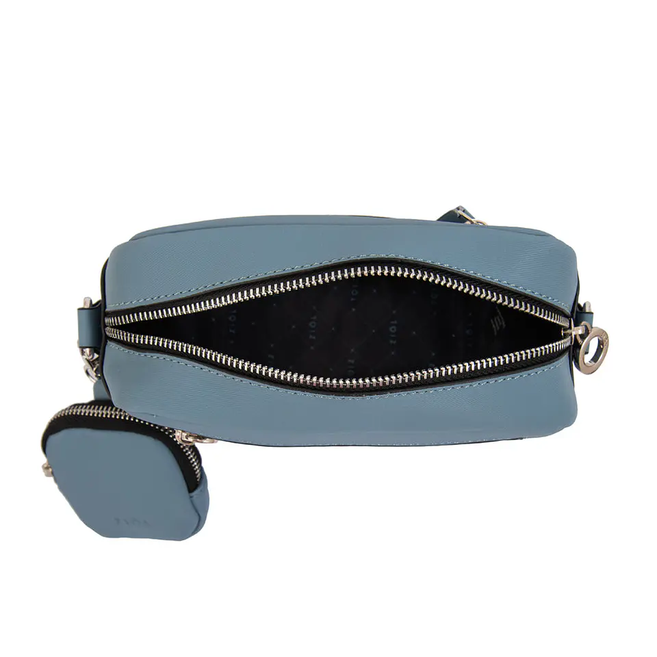 Cartera bandolera luzmaria pequeña denim 3