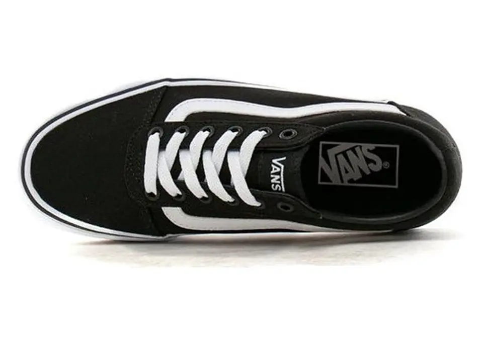 ZAPATILLAS MUJER VANS URBANAS NEGRO WM WARD 3
