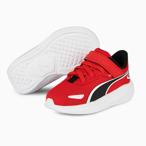 Zapatillas Running Puma Bebé Skyrocket AC Rojo