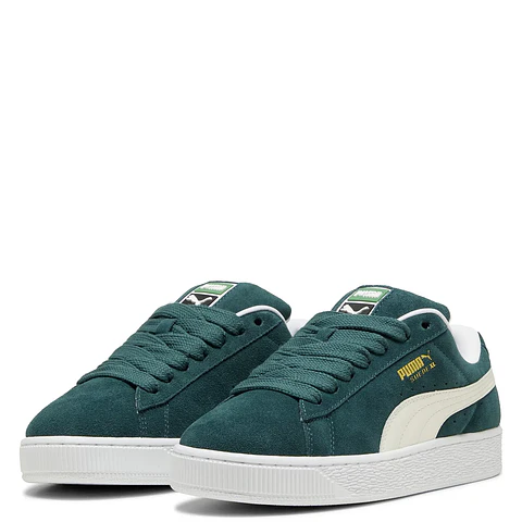 Suede XL Zapatilla Urbana Gamuza Verde niño Puma 