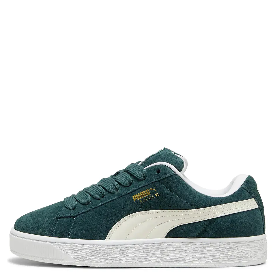 Suede XL Zapatilla Urbana Gamuza Verde niño Puma  3