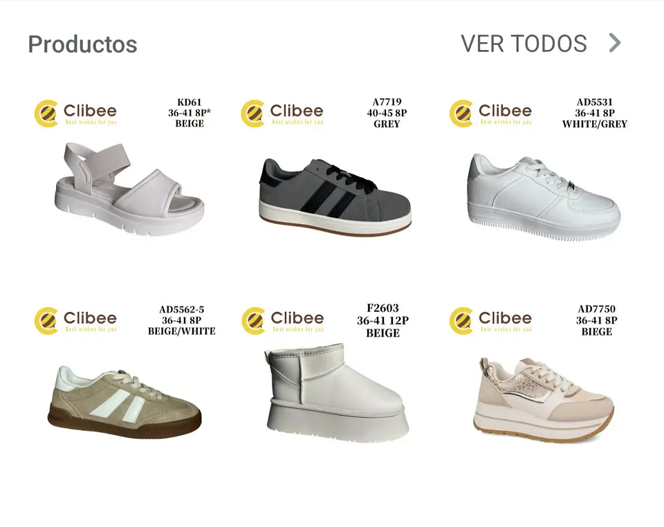 Proveedor de zapatillas originales y alternativas, ropa, accesorios y bolsos  23