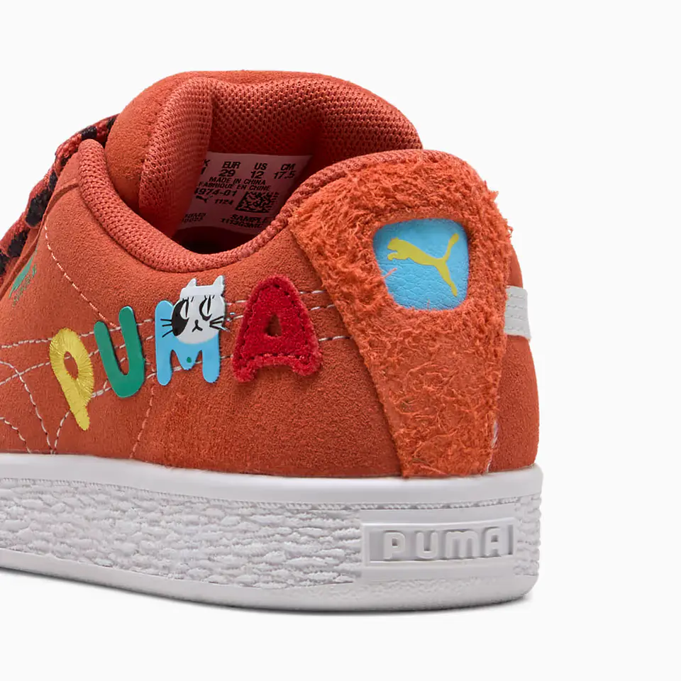 ZAPATILLA SUEDE XL SPORTY CATS PARA NIÑOS  5