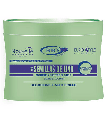 Tratamiento Semillas de Lino NOUVELLE Bio Nutritiva 300ml