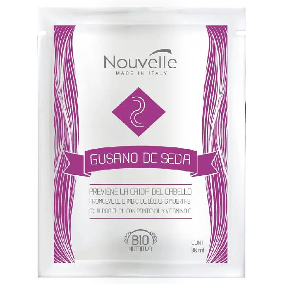 Tratamiento Gusano de Seda NOUVELLE Bio Sachet 30ml 1