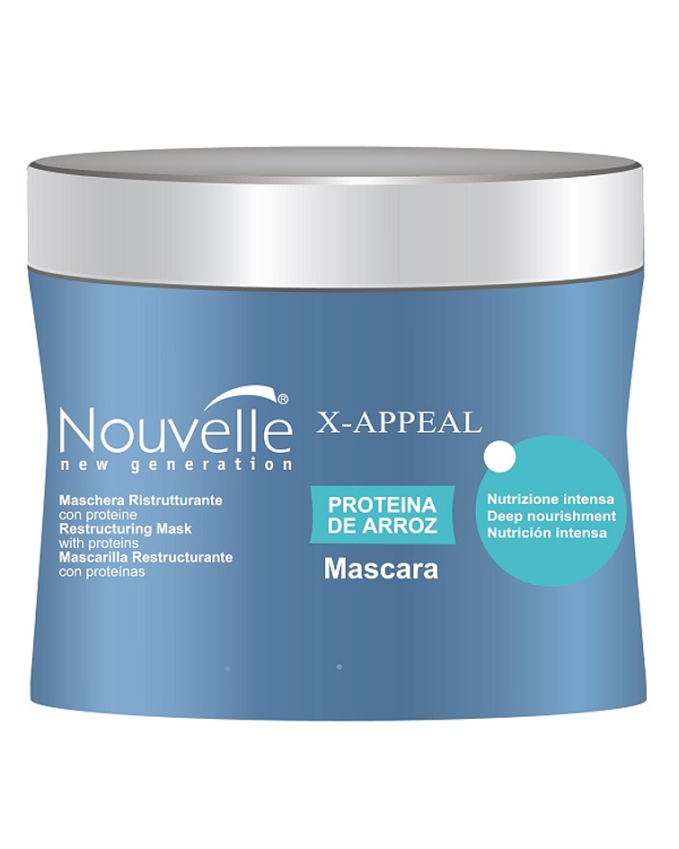 Mascarilla Proteína de Arroz NOUVELLE X-Appeal Tarro 300ml