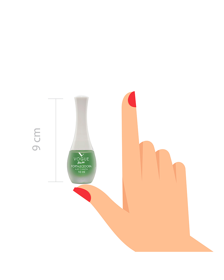 Base Fortalecedora Ajo y Limón VOGUE 10ml