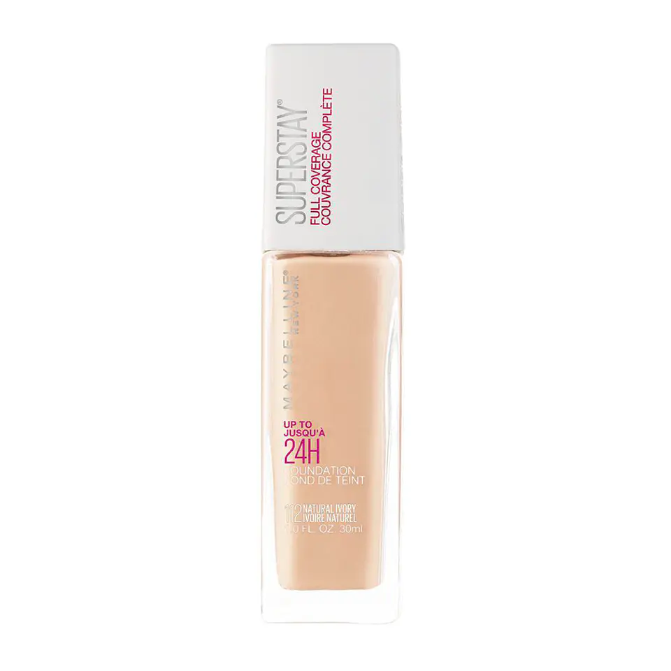 Base Líquida Larga duración y Alta Cobertura MAYBELLINE SuperStay 1