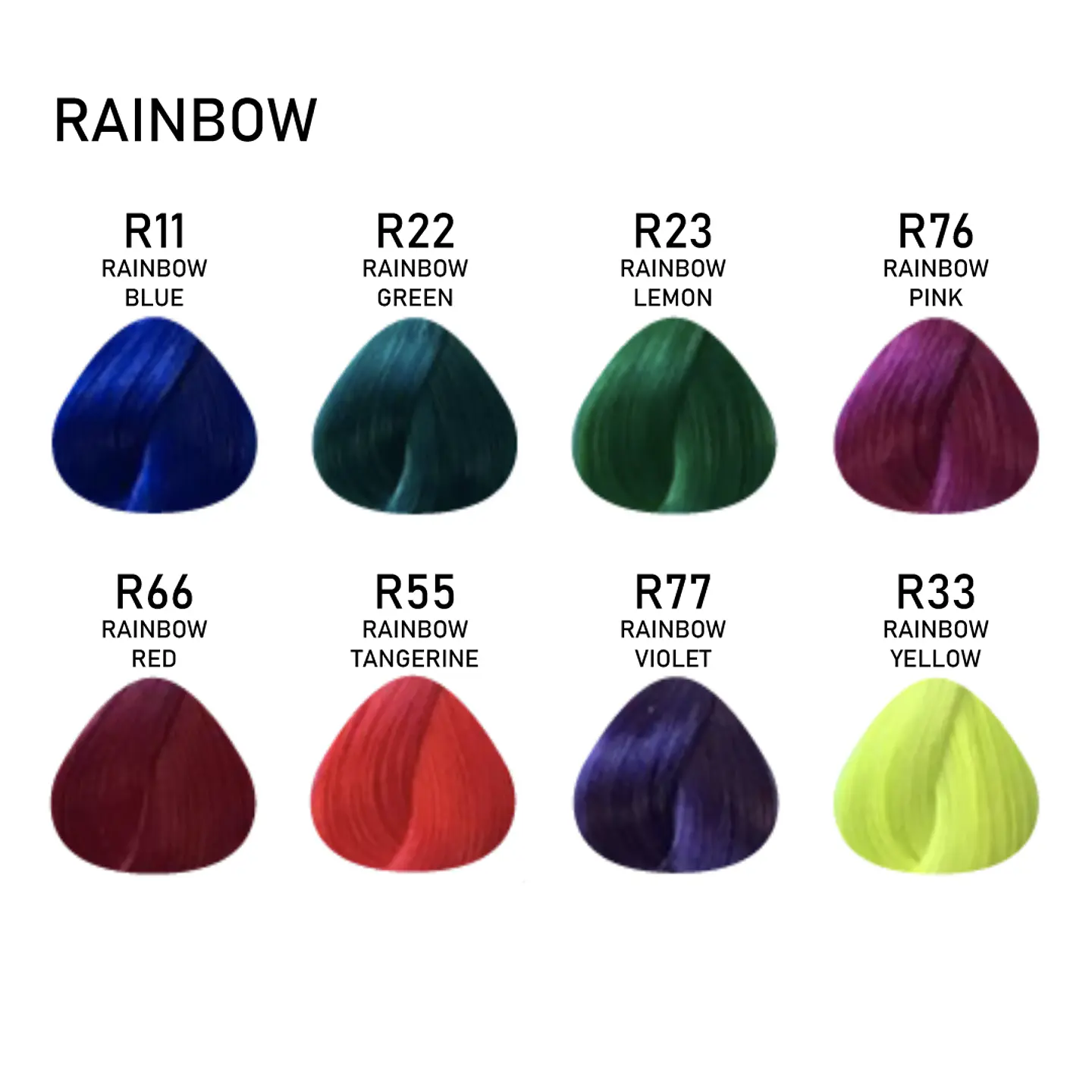 Tinte Permanente Fantasía Larga Duración DUVY CLASS Rainbow Color 60mL 2
