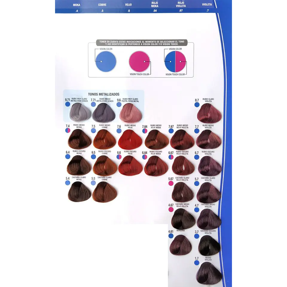 Tinte Permanente DUVY CLASS Vision Color 60mL 4