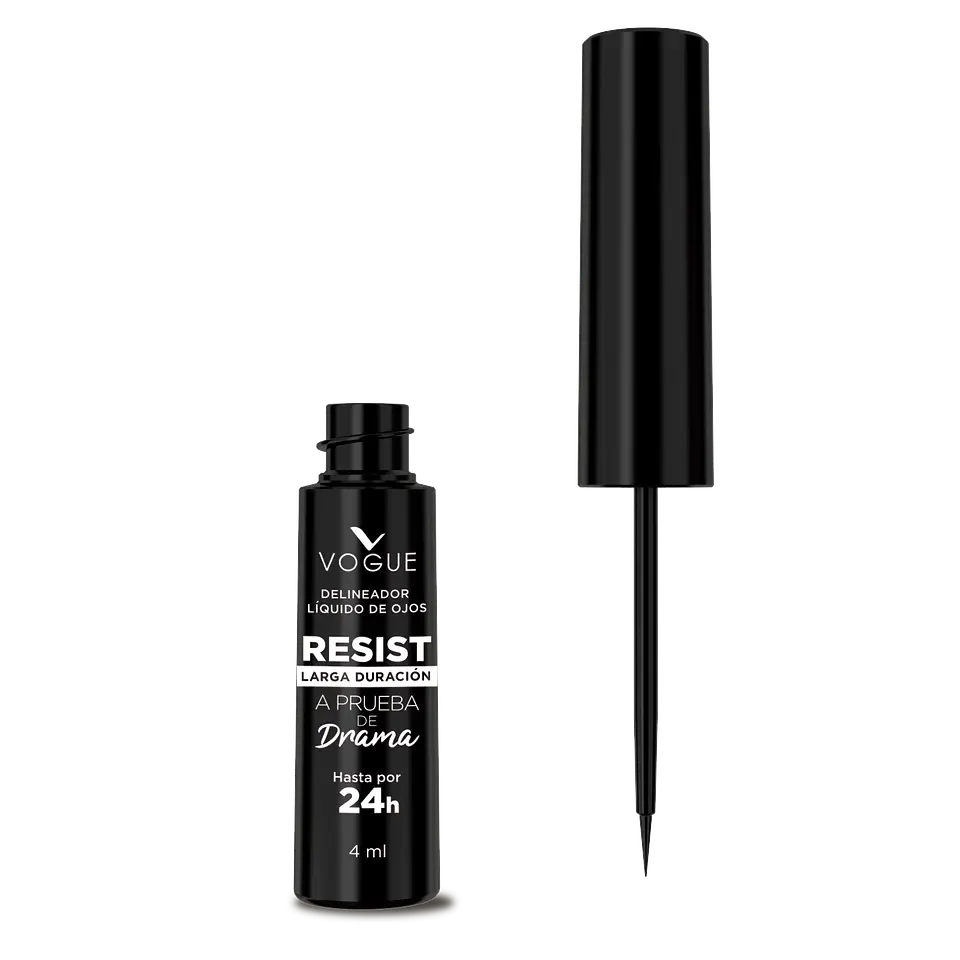 Delineador Líquido a Prueba de Drama VOGUE Resist 4ml 3