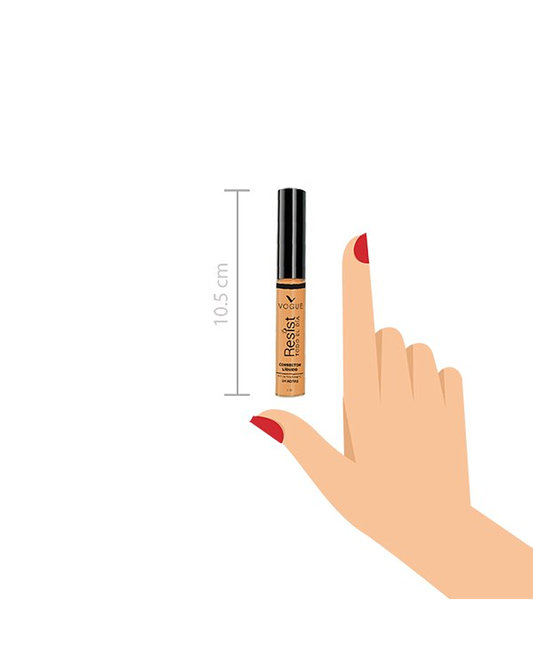 Corrector Líquido VOGUE Resist 5ml