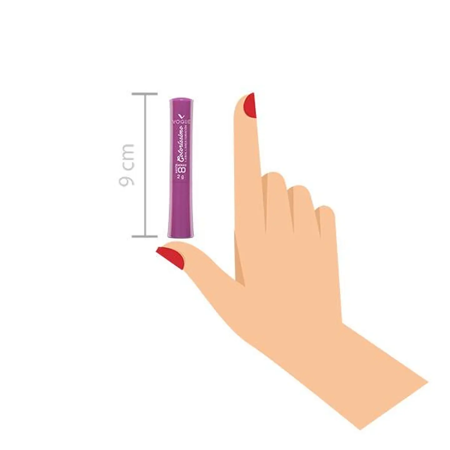 Labial Barra Larga Duración 8 horas VOGUE Coloríssimo 2g 4