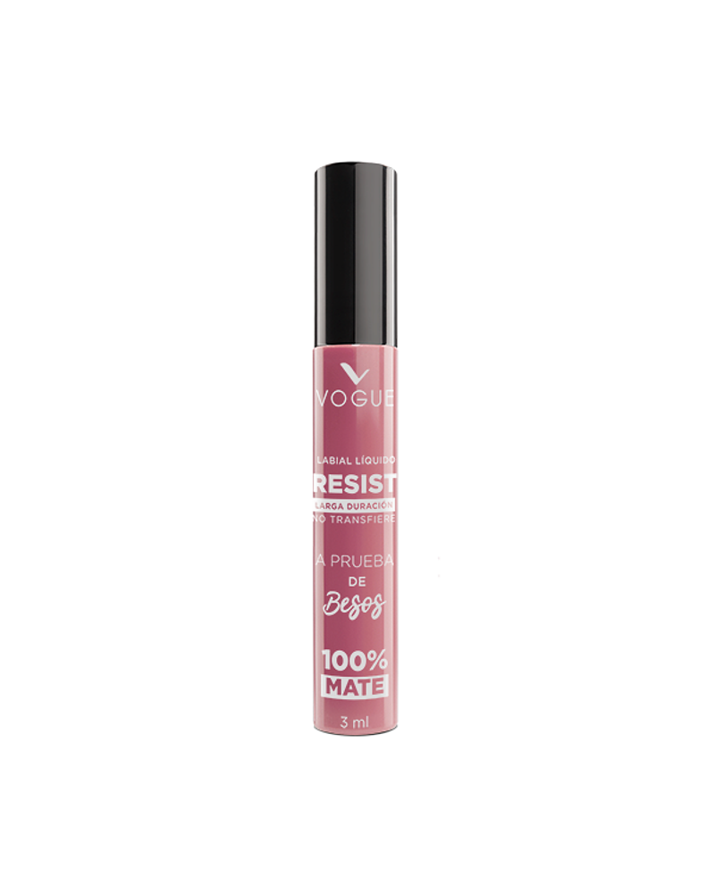 Labial Líquido a Prueba de Besos VOGUE Resist 3ml