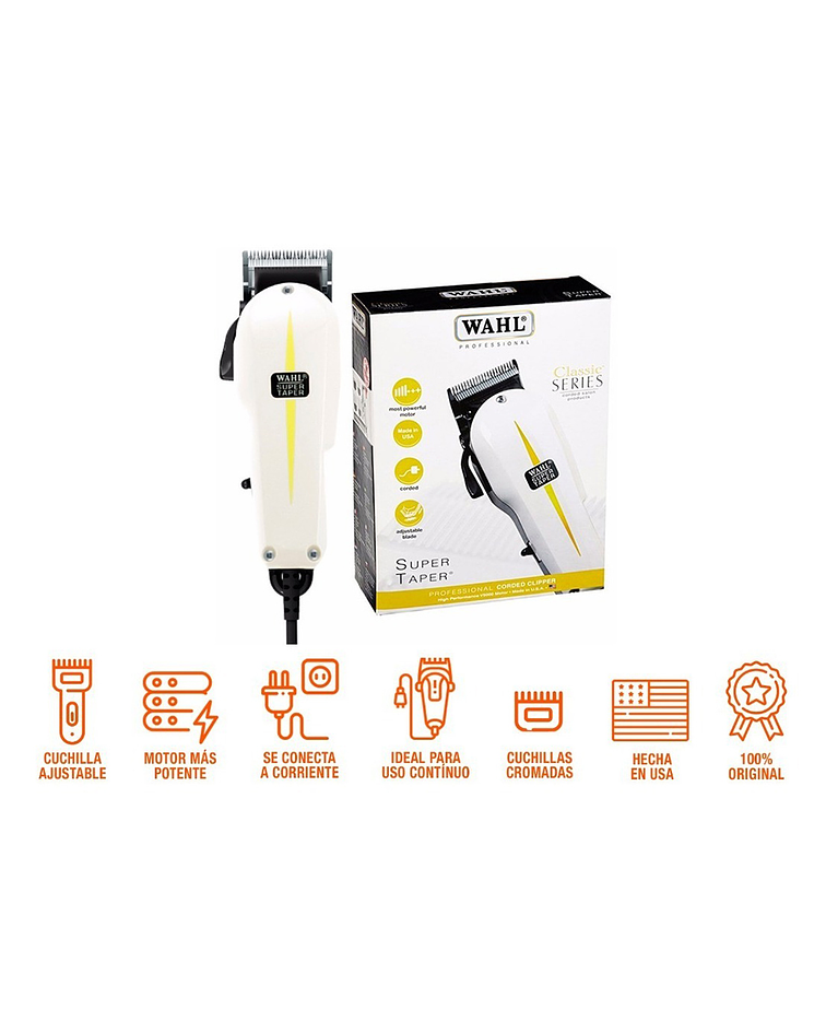 Máquina Cortadora Profesional WAHL Súper Taper