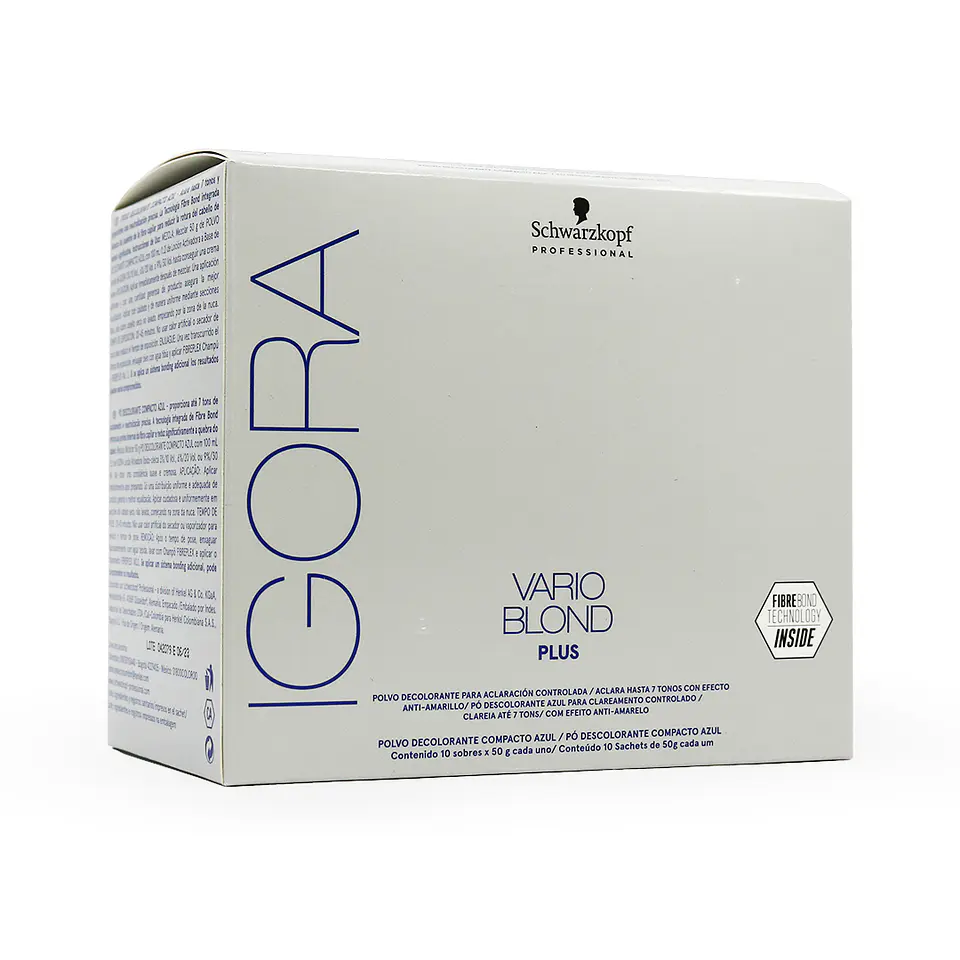 Polvo Decolorante Plus IGORA VARIO BLOND 10 Sachet 50g 1