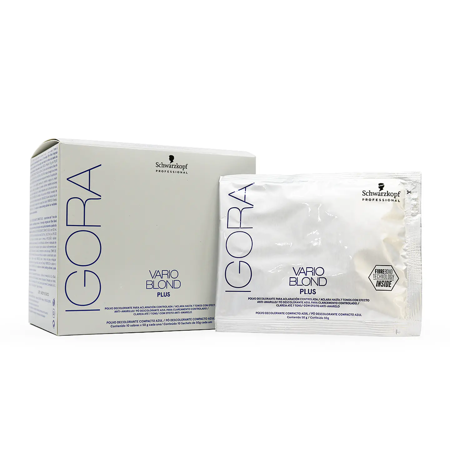 Polvo Decolorante Plus IGORA VARIO BLOND 10 Sachet 50g 2