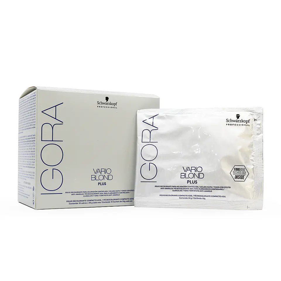 Polvo Decolorante Plus IGORA VARIO BLOND 10 Sachet 50g 2