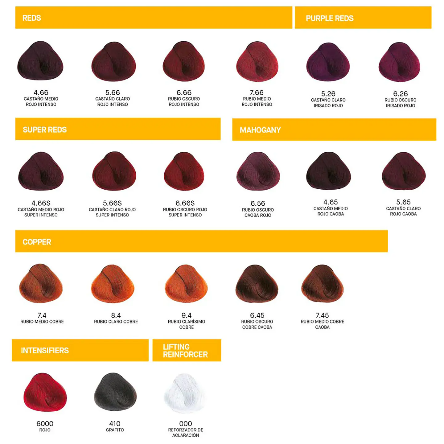 Tinte Permanente YELLOW Color 60ml 8