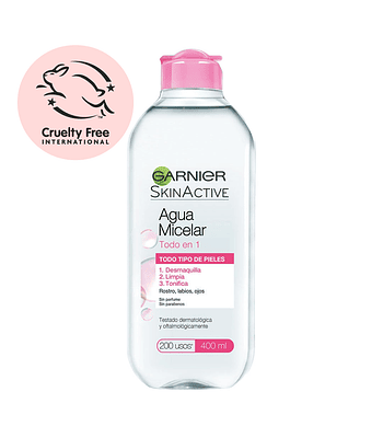 Agua Micelar Clásica GARNIER Skin Active 400ml