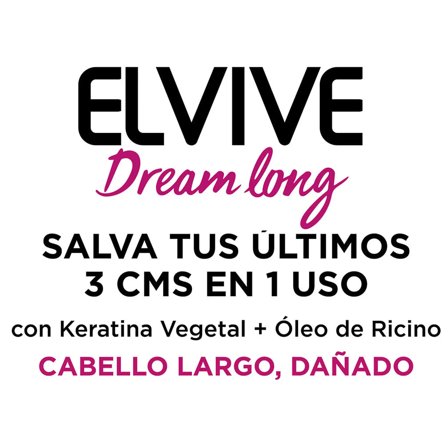 Pack Champú 400ml + Champú 200ml Reconstructor L'ORÉAL Elvive Dream Long 2