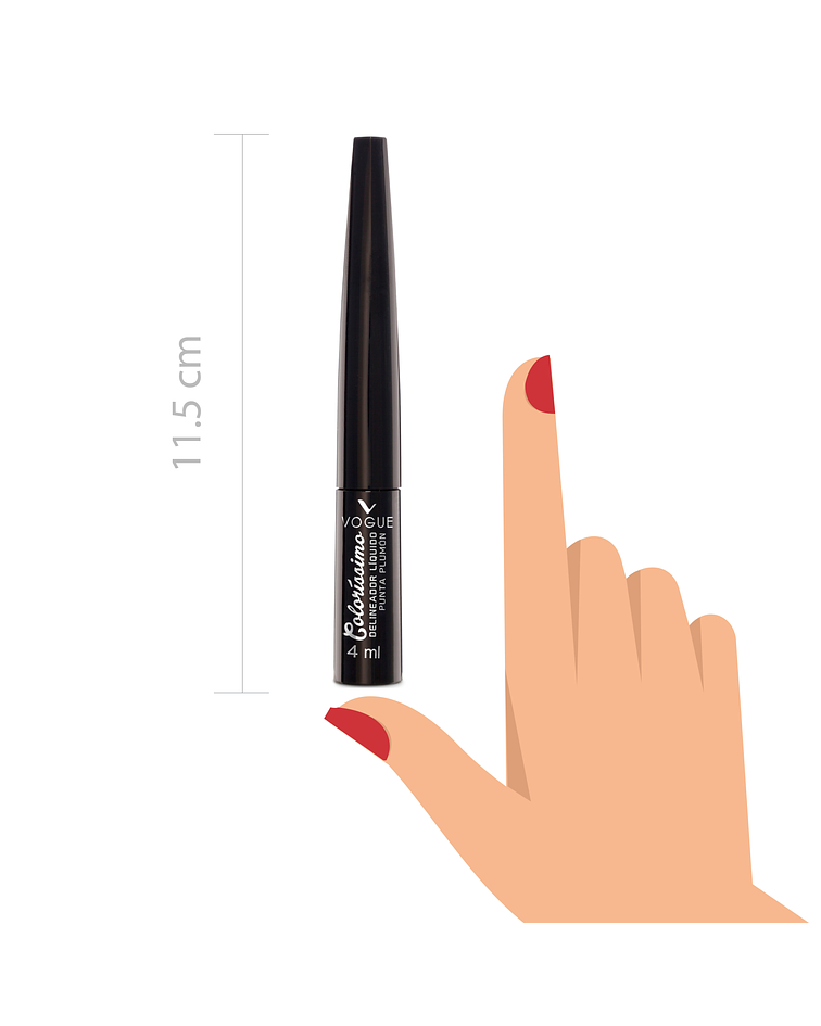 Delineador Líquido de Ojos VOGUE Colorissimo 4ml