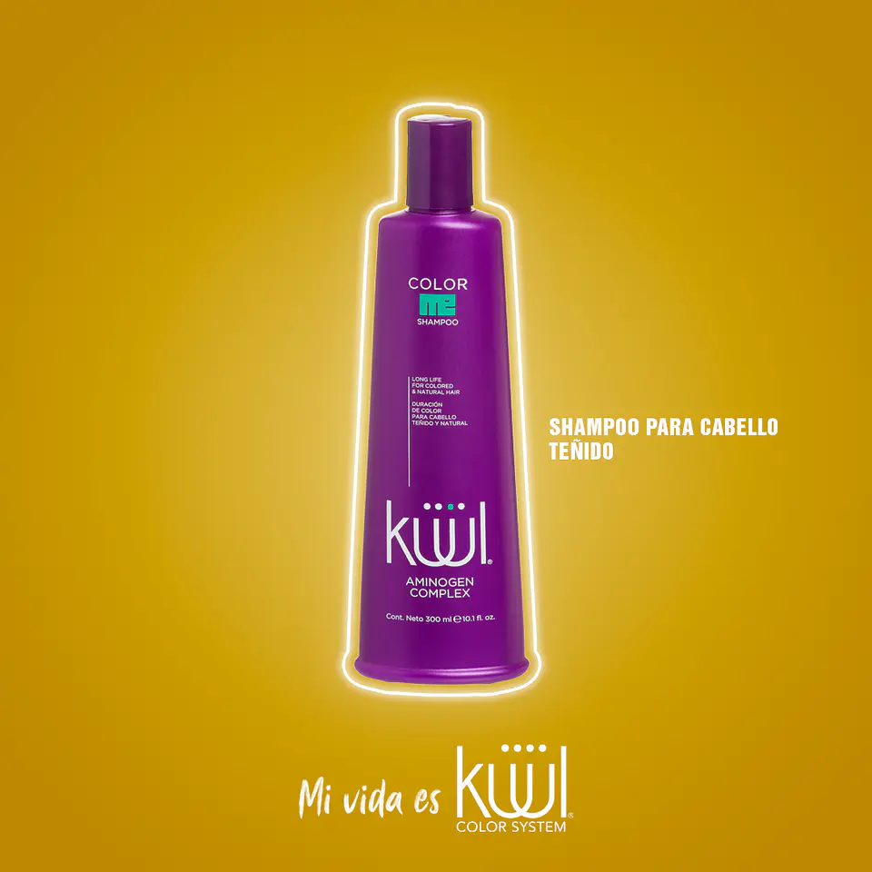 Shampoo para Cabello Teñido KÜÜL Color Me 300ml 3
