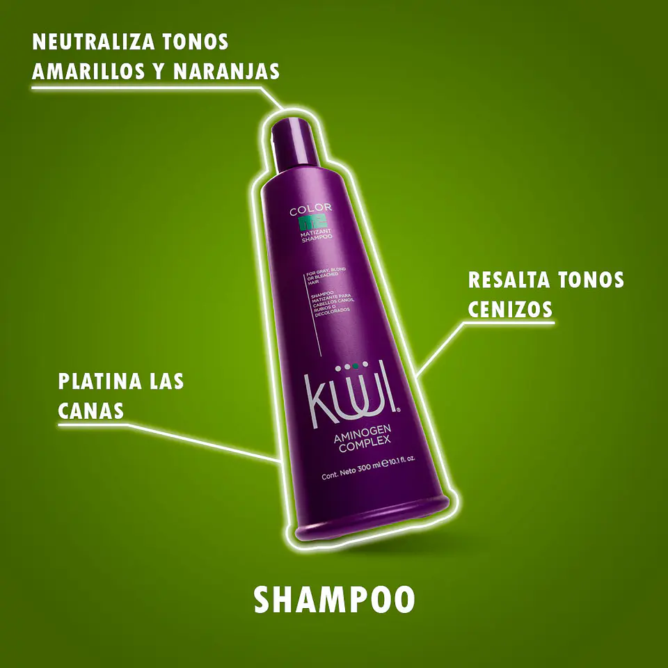 Shampoo Matizante KÜÜL Color Me 300ml 3