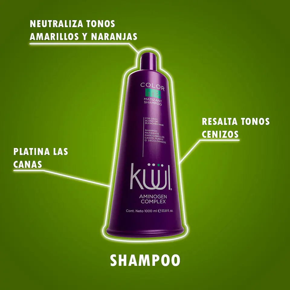 Shampoo Matizante KÜÜL Color Me 1000ml 3