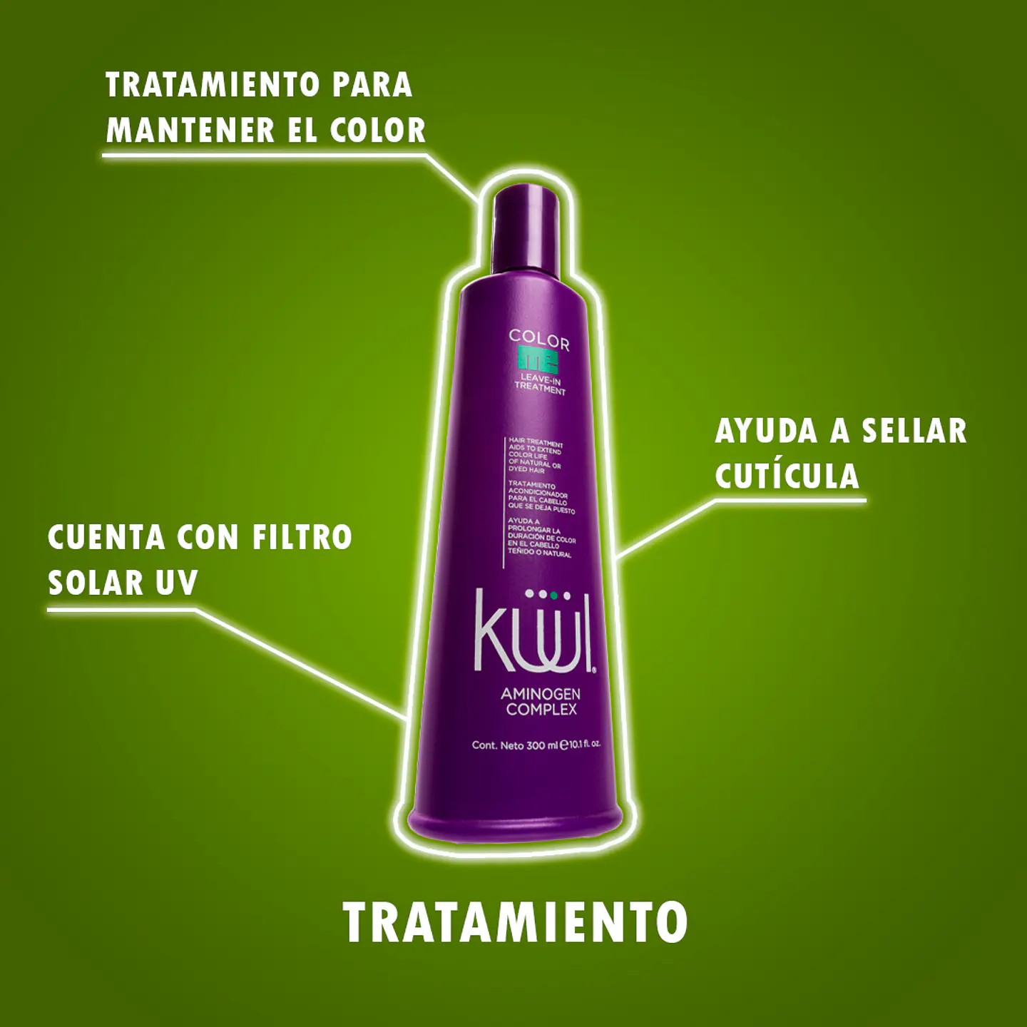 Leave-In Tratamiento de Color KÜÜL Color Me 300ml 3