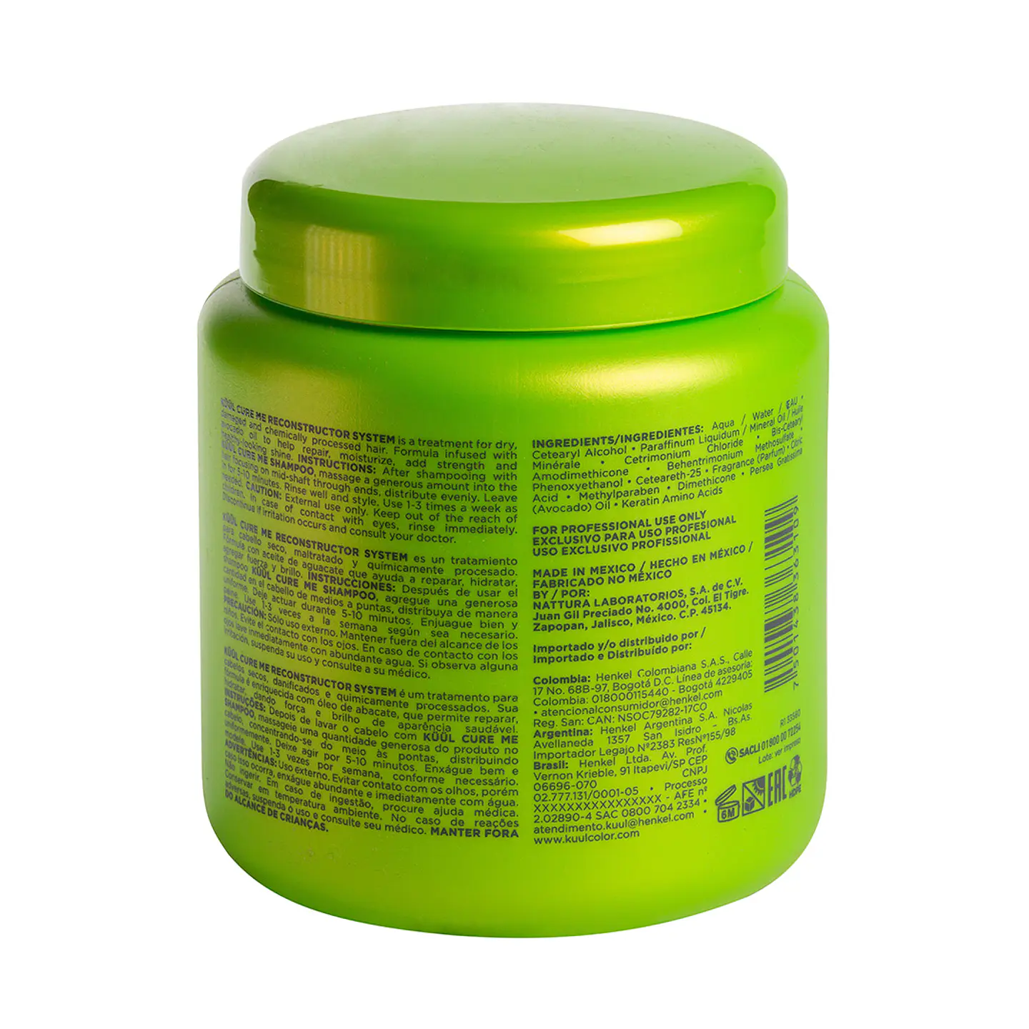 Tratamiento Reparador Reconstructor System KÜÜL Cure Me 1kg 2