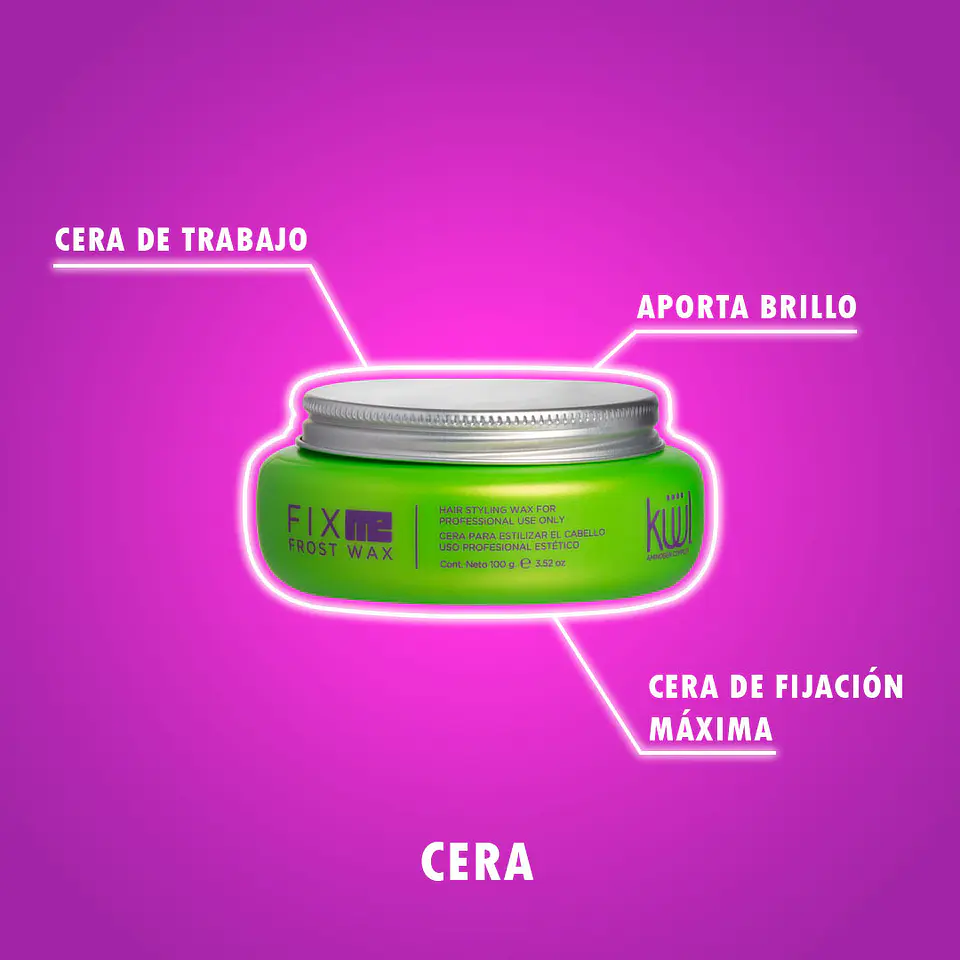 Cera Aspecto Natural Frost Wax KÜÜL Fix Me 100g 4