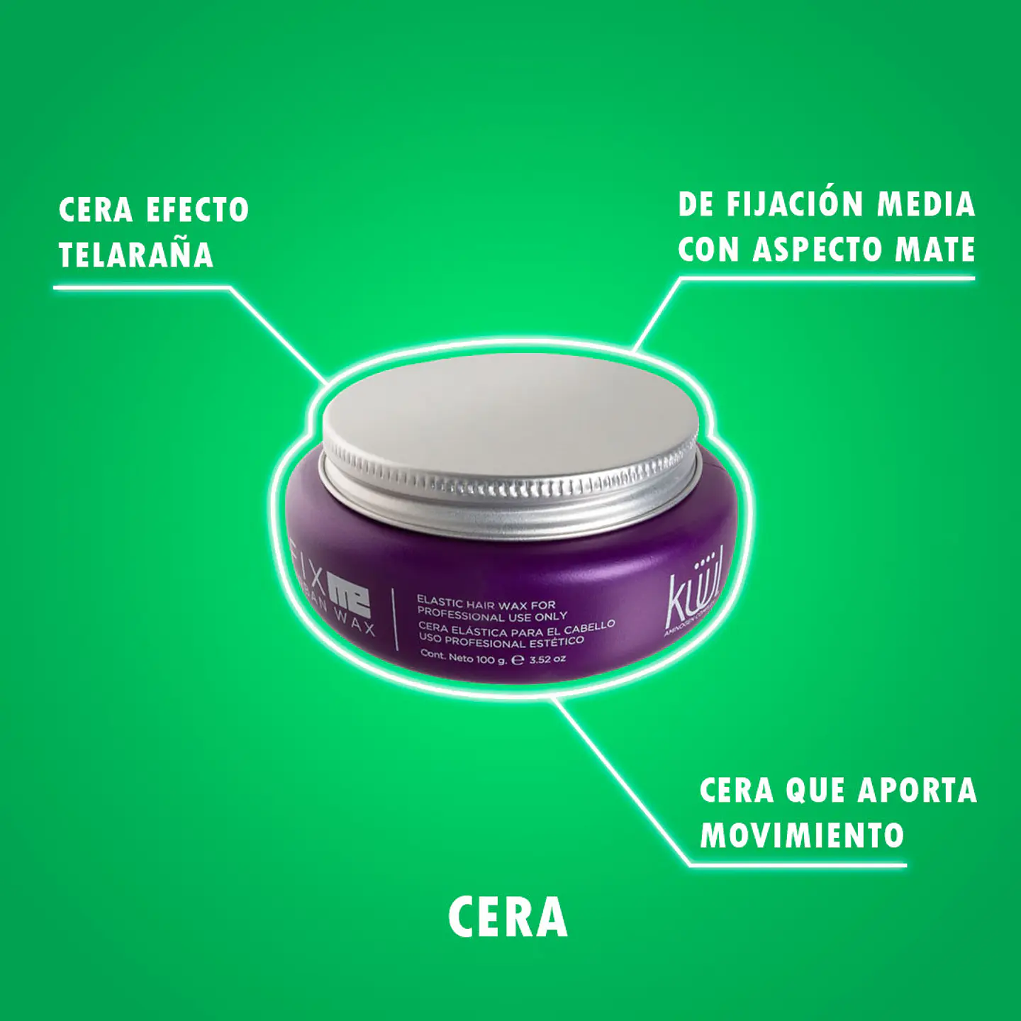 Cera Aspecto Natural Urban Wax Fix Me 100g 4